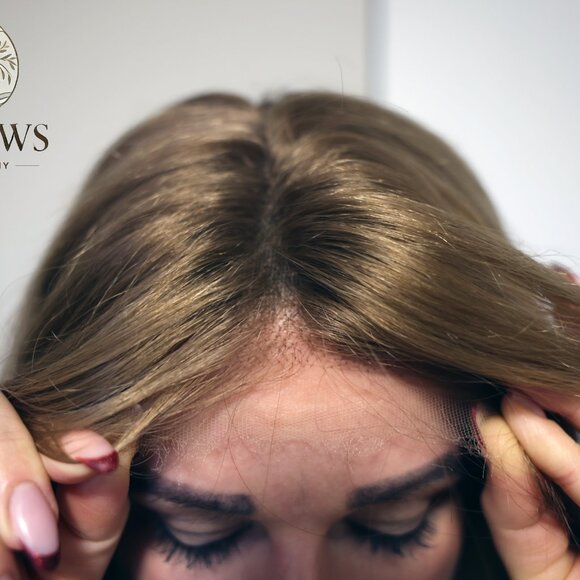 Dark Blonde Human Hair wig - Picture 8 of 8